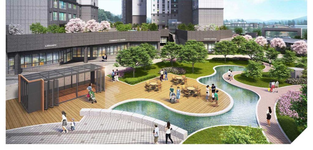 루미엘 스타힐스 단지조경4